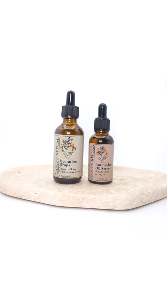 Radiant Ritual Duo | Hydrating Serum & Antioxidant Face Oil